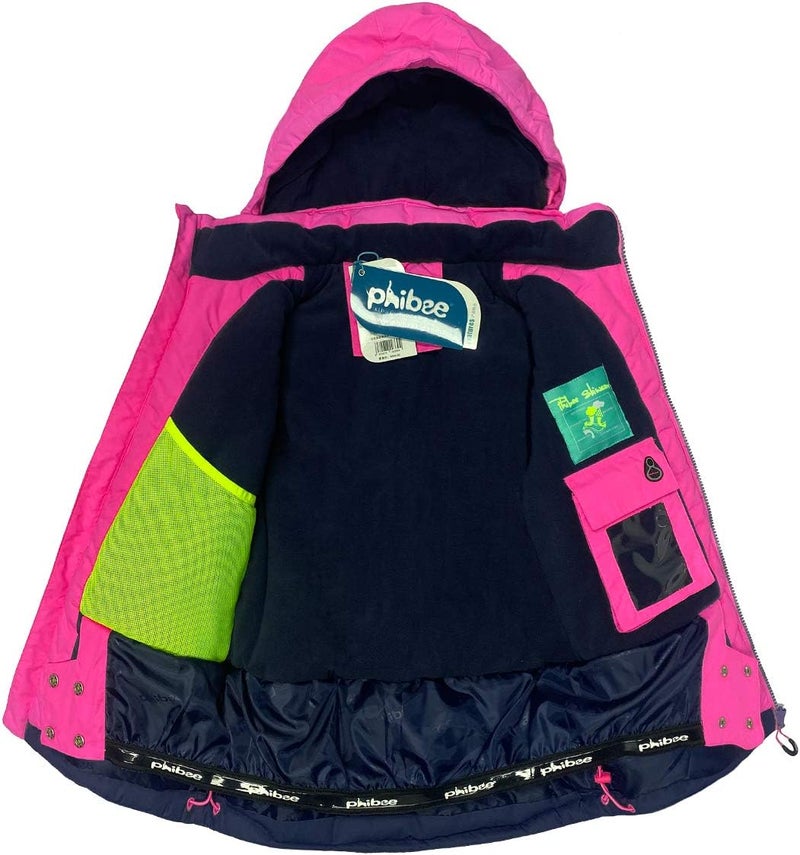 PHIBEE Store Girls' Sportswear Waterproof Windproof Snowboard Ski Jacket - Image 3